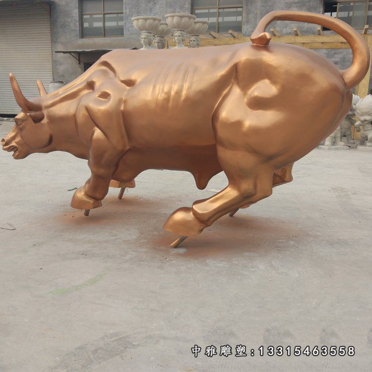动物铜牛雕塑