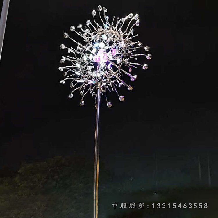 广场不锈钢抽象雕塑