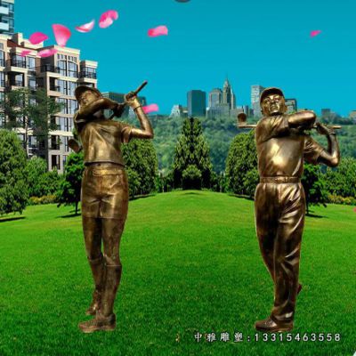 铜雕运动人物雕塑