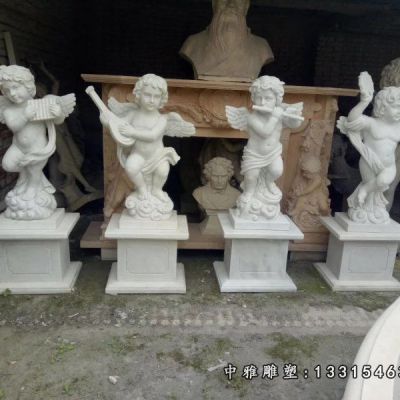 小型石雕天使