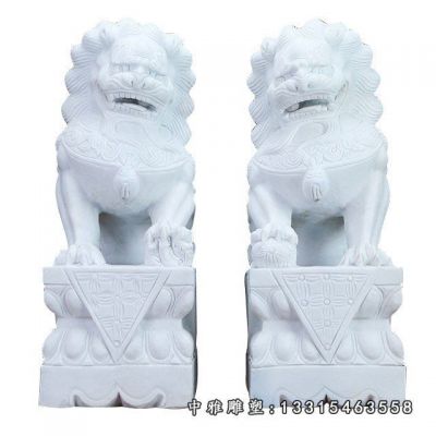 镇宅石雕狮子