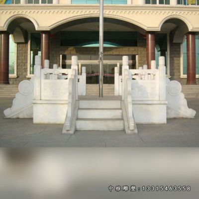 石雕汉白玉升旗台