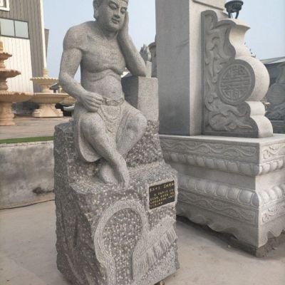 石雕公园孝道人物