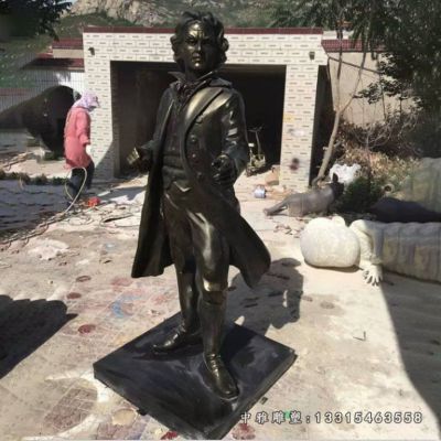 贝多芬城市铜雕人物雕塑