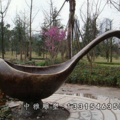 铜雕指南针公园雕塑