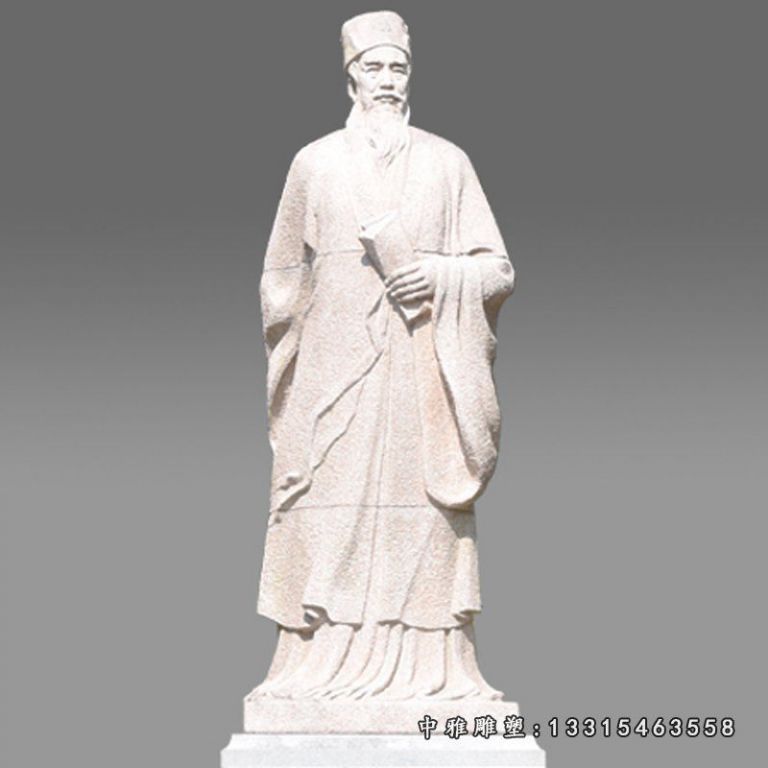 文学家苏东坡人物石雕
