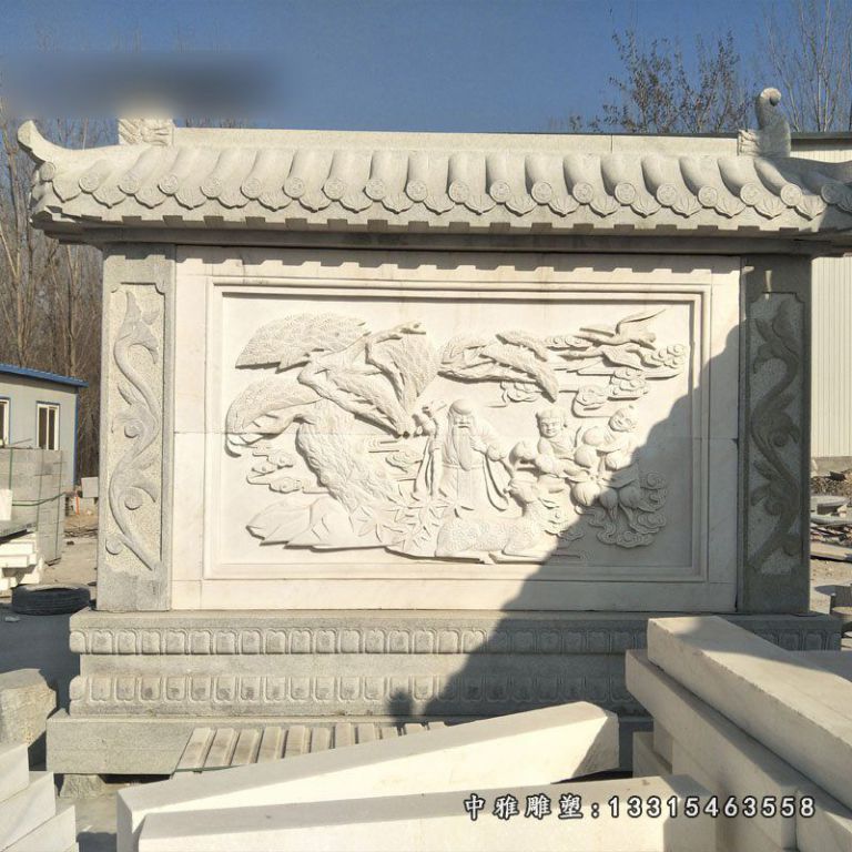 庭院石雕影壁