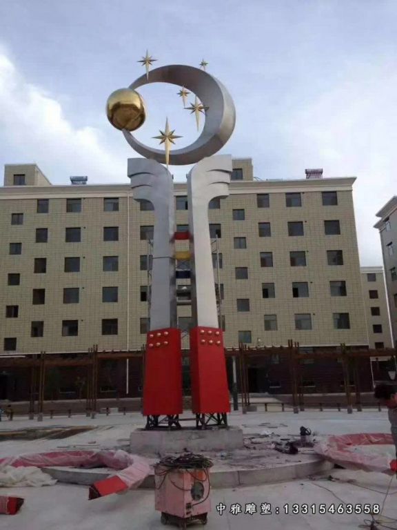 大型不锈钢企业标志