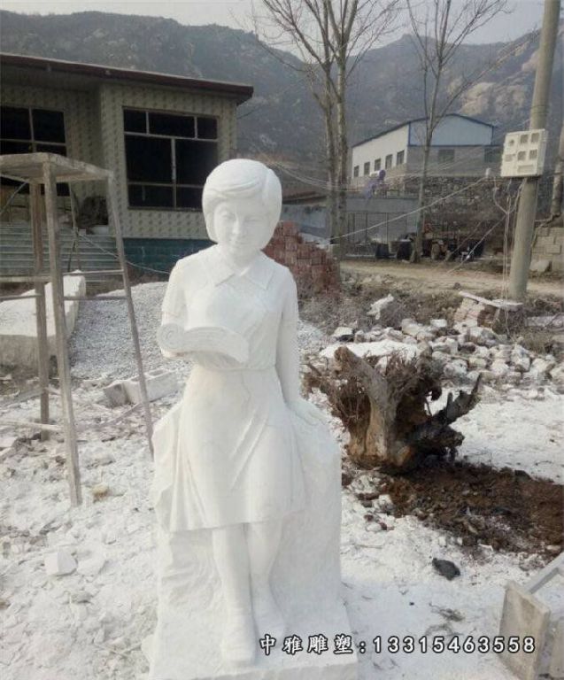 石雕城市人物