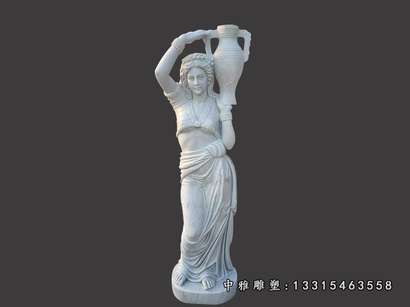 西方人物广场石雕