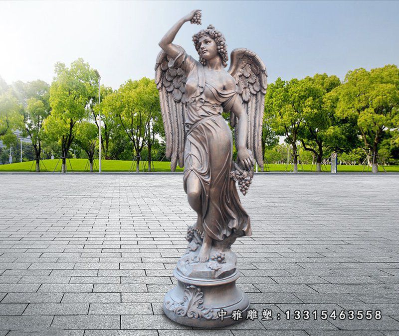 公园铜雕天使雕塑