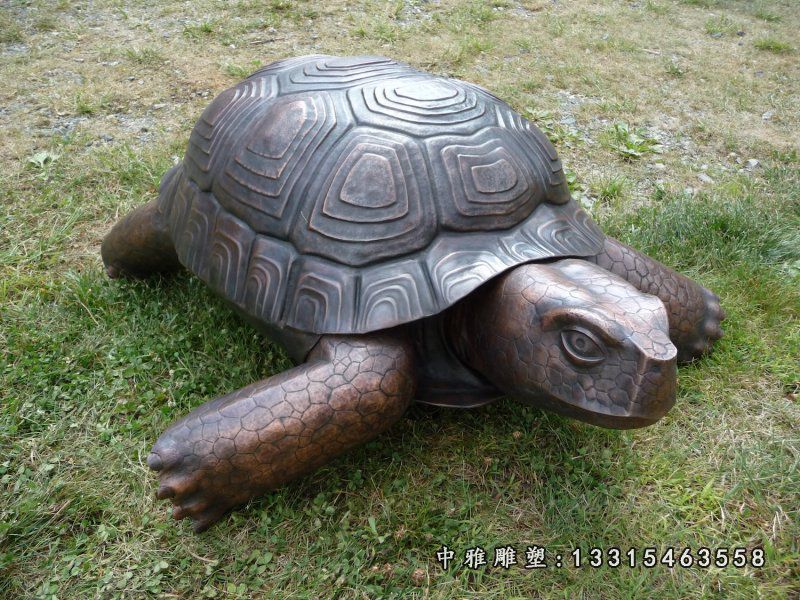 招财龙龟铜雕