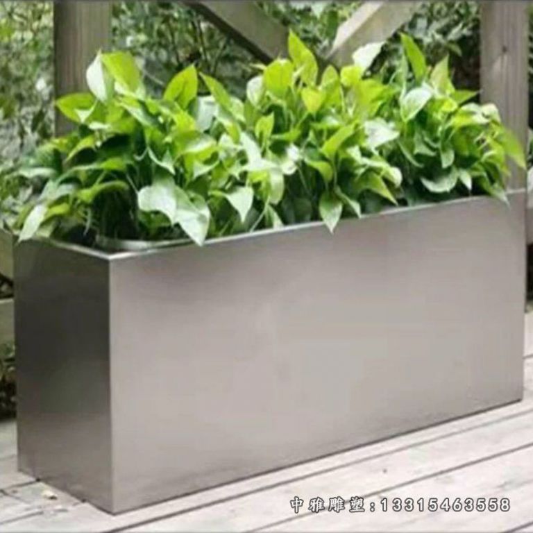 公园不锈钢花盆