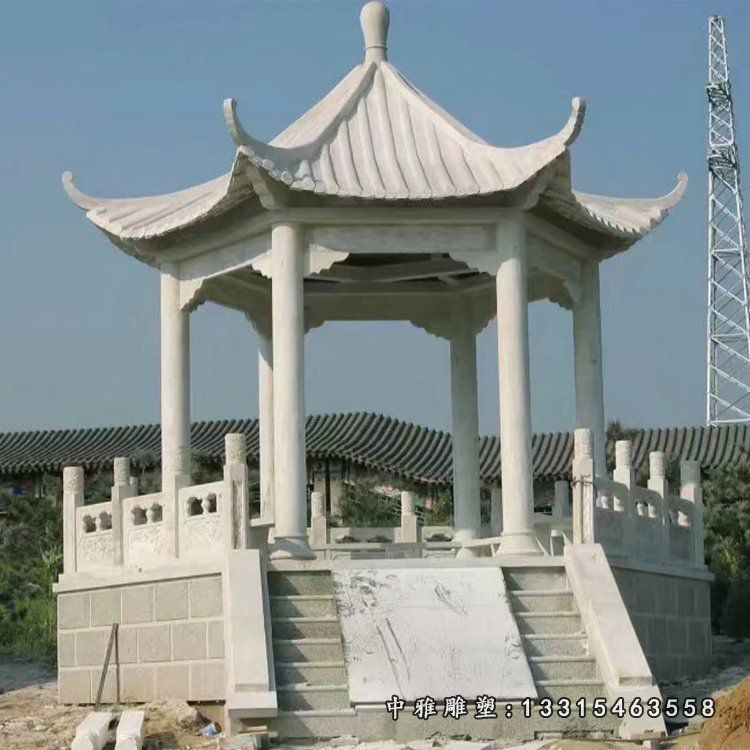 石雕公园凉亭