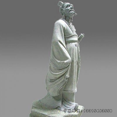 石雕广场医圣扁鹊