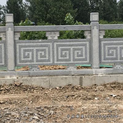 河道景观石雕栏板