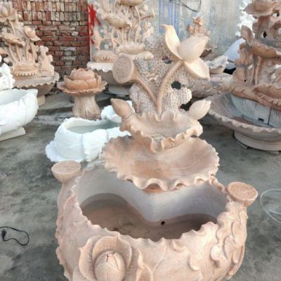 石雕庭院仿古流水池摆件