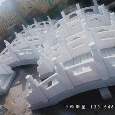 景区小型石拱桥雕塑