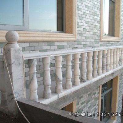 别墅景观石雕栏杆