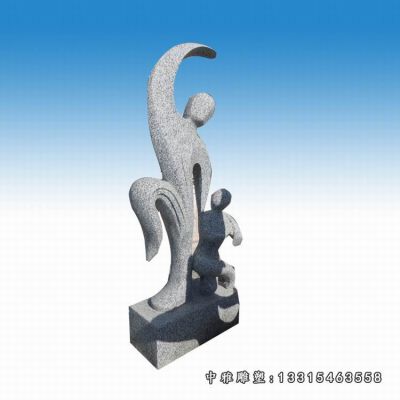 公园抽象人物石雕