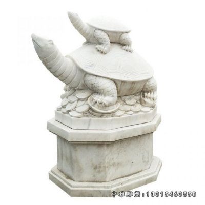 爬行乌龟石雕雕塑