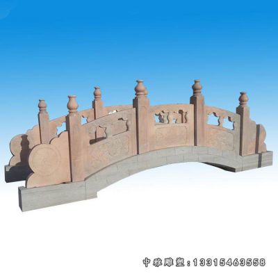 景区小型石雕桥雕塑