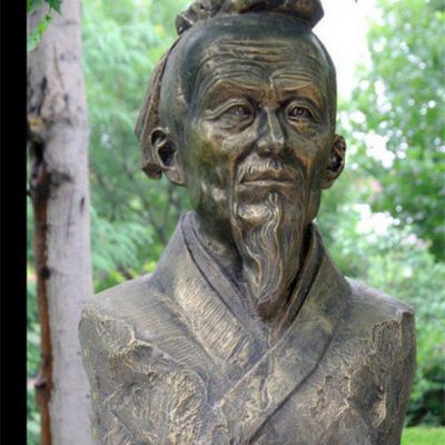 铜雕古代人物祖冲之