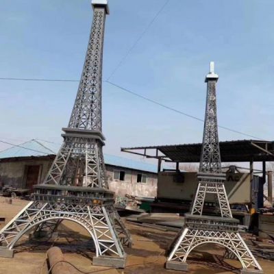 广场镂空塔不锈钢雕塑