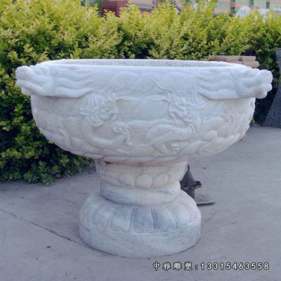 欧式花盆景观石雕