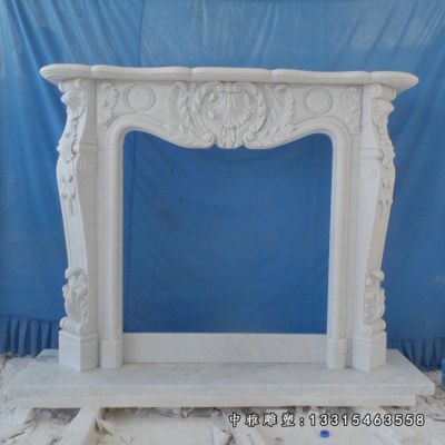 石雕欧式壁炉雕塑