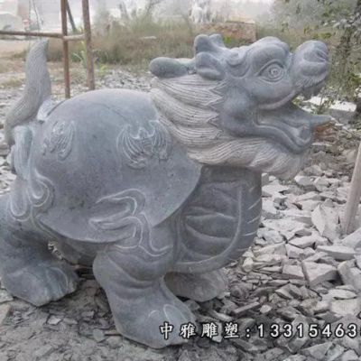招财动物石雕龙龟