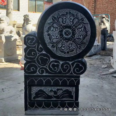 门口石雕仿古抱鼓