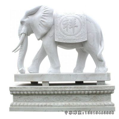 石雕动物大象