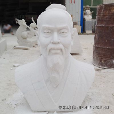 石雕名人徐悲鸿