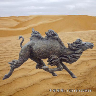 骆驼动物铜雕