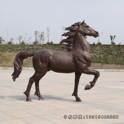 铜雕动物马雕塑