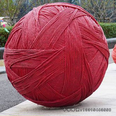 不锈钢广场圆球雕塑