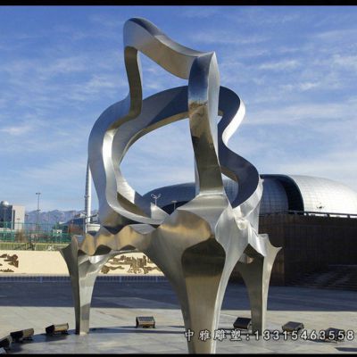 不锈钢广场钢琴雕塑