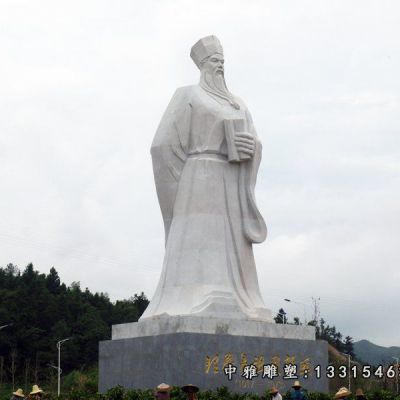 大型石雕周敦颐