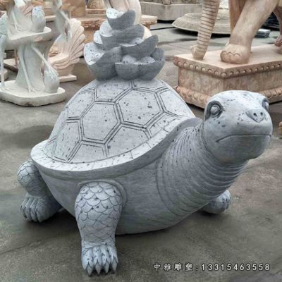 动物乌龟石雕