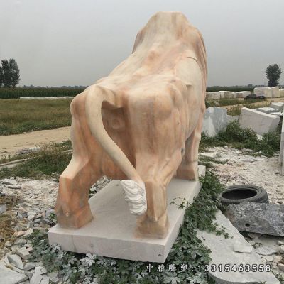 大型石雕牛雕塑