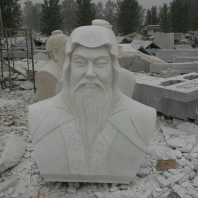 石雕名人胸像