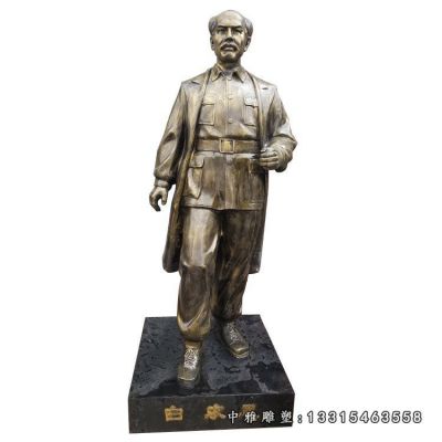 名人铜雕白求恩