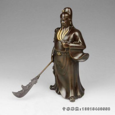 武财神铜雕关公