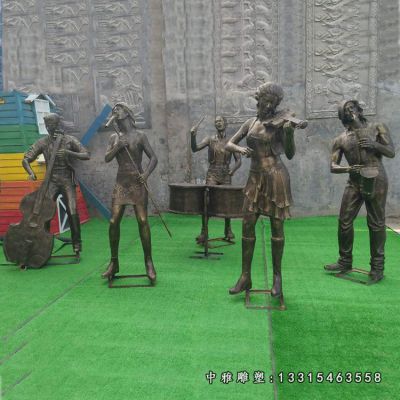 铜雕公园乐队