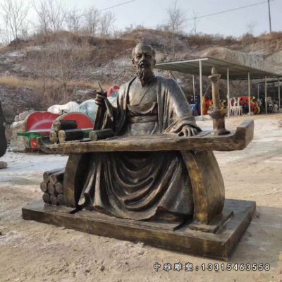 神医张仲景铜雕