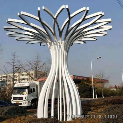 不锈钢大型花瓶