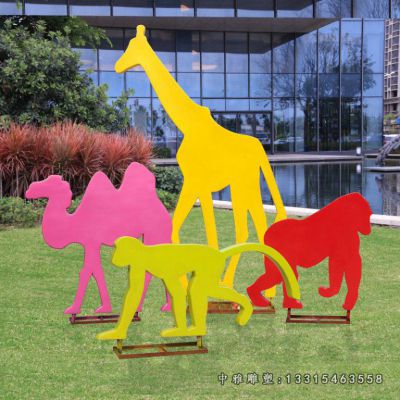 动物不锈钢雕塑