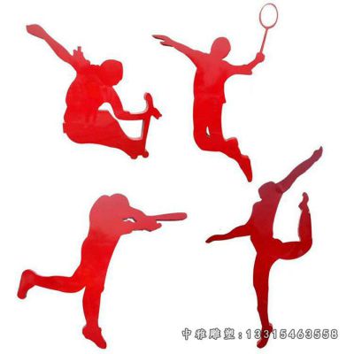 公园运动不锈钢人物雕塑