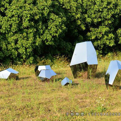 不锈钢园林景观石雕塑